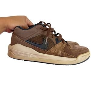 Jordan Nike Air Stadium 90 Sneakers Brown Shoes - Big Kids 5.5Y 5.5
